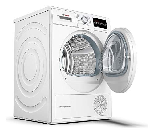 Bosch Elettrodomestici Asciugatrice Serie 6 WTW85448IT da 8 kg Anti-Vibrazioni con Efficienza Energetica A++ - Funzionalità e accessori