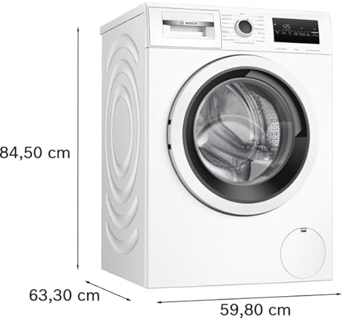 Bosch WAN28208II Serie 4 Lavatrice a carica frontale, 8 kg, 1400 giri, Classe energetica A, motore inverter con 10 anni di garanzia, riduce le pieghe e facilita la stiratura, Bianco, 60 Cm - Prova pratica