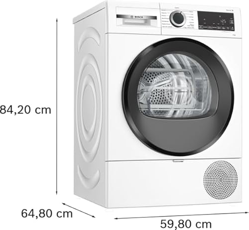 Bosch WQG24200IT Serie 6 Asciugatrice smart a pompa di calore, 9 kg, Classe energetica D, Sensori di asciugatura intelligenti, Filtro semplica da pulire, Cestello per capi in lana, Bianco, 60 Cm - Prova pratica