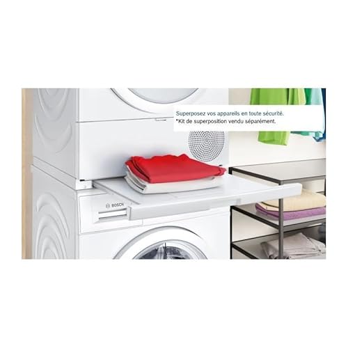 Bosch WTH8300DFR, Serie 4, Asciugatrice, Pompa di calore, 8 kg, Bianco - Dettaglio recensione 4