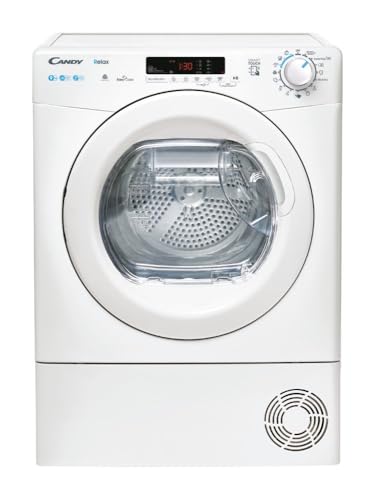 Candy CRE H9A2DE-S simply-Fi - Asciugatirce con pompa di calore, 9 kg, libera installazione, Classe energetica A++ - Design e materiali