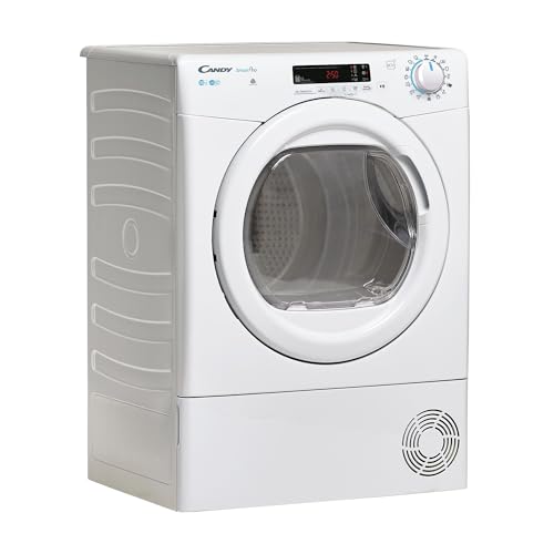 Candy Smart Pro Asciugatrice 10 Kg a Condensazione, Libera Installazione, Classe B, Connessione Wi-Fi + BLE, Controllo da App, Programma Stiro Facile, 59,6 x 58,5 x 85 cm, Bianca - CSOE C10DG-S - Prova pratica